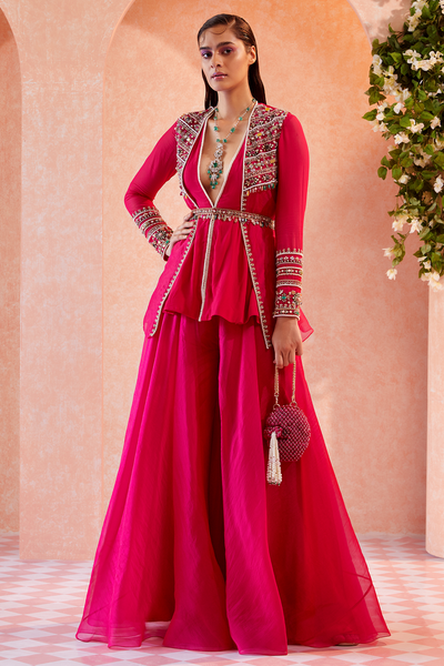 Sharara 2025 jacket suit